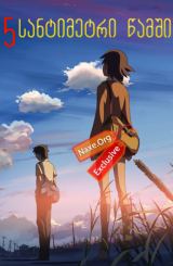 5 სანტიმეტრი წამში (ქართულად) / 5 Centimeters Per Second